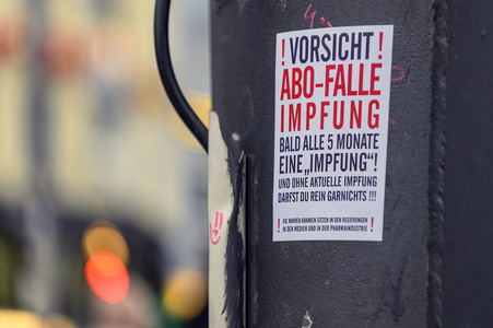 Symbolfoto Impfgegner