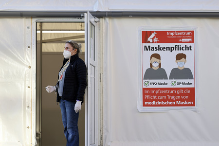 Impfzentrum in Köln