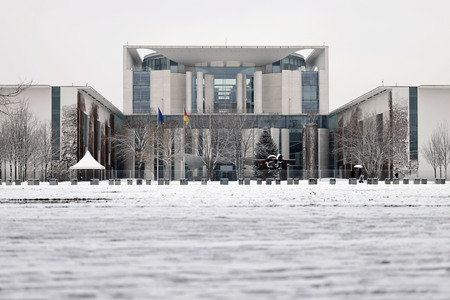 Das Kanzleramt in Berlin