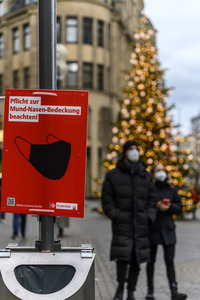 Symbolfoto Maskenpflicht