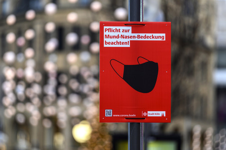 Symbolfoto Maskenpflicht
