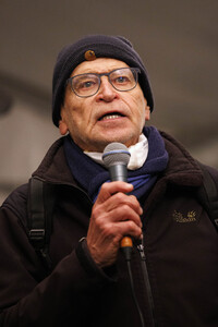 Solidaritätsaktion mit Obdachlosen in Köln