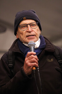 Solidaritätsaktion mit Obdachlosen in Köln