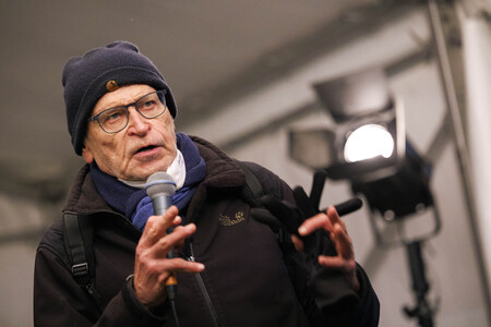 Solidaritätsaktion mit Obdachlosen in Köln