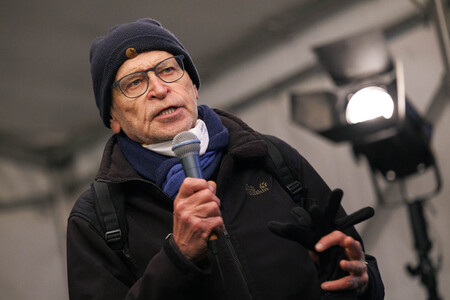 Solidaritätsaktion mit Obdachlosen in Köln