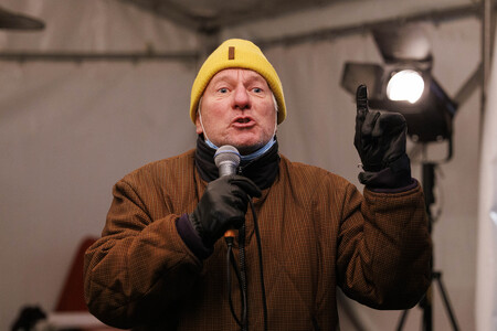 Solidaritätsaktion mit Obdachlosen in Köln