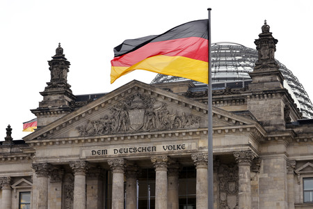 Das Reichstagsgebäude in Berlin