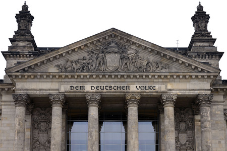 Das Reichstagsgebäude in Berlin