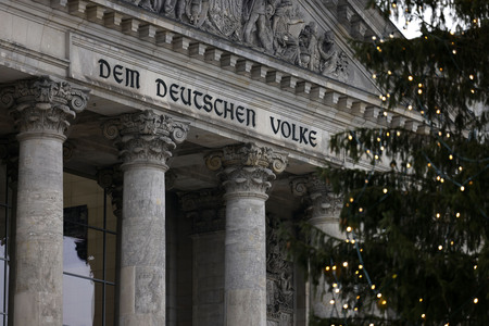 Das Reichstagsgebäude in Berlin