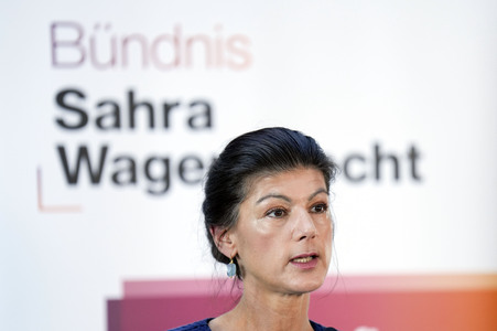 Pressekonferenz vom BSW in Berlin