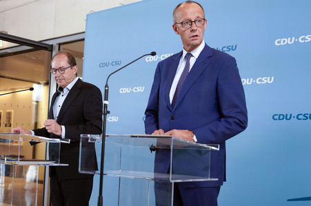 Fraktionssitzung der CDU/CSU-Bundestagsfraktion in Berlin