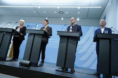 Pressekonferenz zu den Fortschritten bei der Krankenhausreform in Berlin