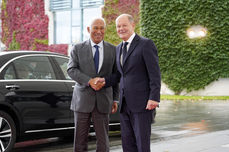 Empfang des designierten Präsidenten des Europäischen Rates in Berlin