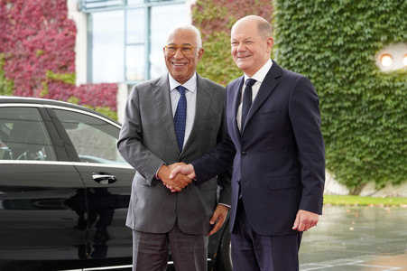 Empfang des designierten Präsidenten des Europäischen Rates in Berlin