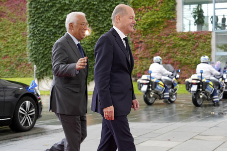 Empfang des designierten Präsidenten des Europäischen Rates in Berlin