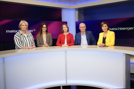 Talkshow 'maischberger' in Berlin