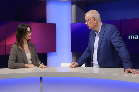 Talkshow 'maischberger' in Berlin