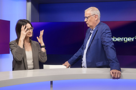 Talkshow 'maischberger' in Berlin