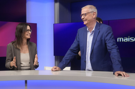 Talkshow 'maischberger' in Berlin