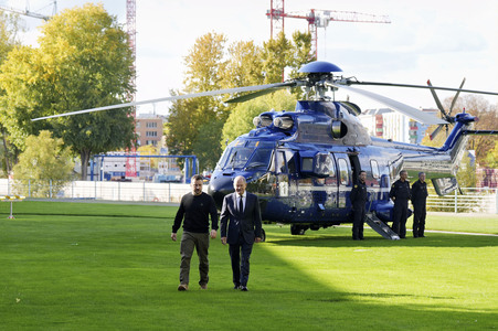 Empfang des Präsidenten der Ukraine in Berlin