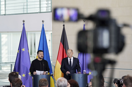 Empfang des Präsidenten der Ukraine in Berlin