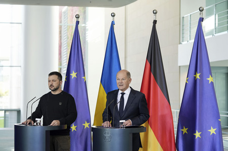 Empfang des Präsidenten der Ukraine in Berlin