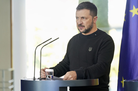 Empfang des Präsidenten der Ukraine in Berlin