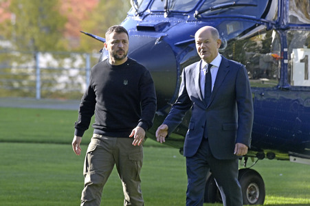 Empfang des Präsidenten der Ukraine in Berlin