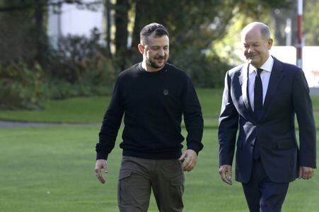 Empfang des Präsidenten der Ukraine in Berlin