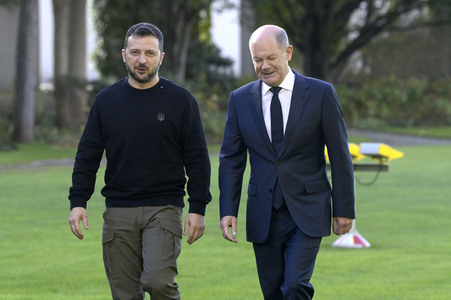 Empfang des Präsidenten der Ukraine in Berlin