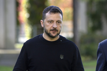 Empfang des Präsidenten der Ukraine in Berlin