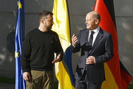 Empfang des Präsidenten der Ukraine in Berlin