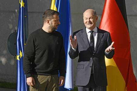 Empfang des Präsidenten der Ukraine in Berlin