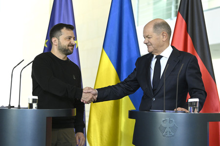 Empfang des Präsidenten der Ukraine in Berlin