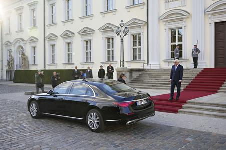 Empfang des Präsidenten der Ukraine im Schloss Bellevue in Berlin