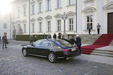 Empfang des Präsidenten der Ukraine im Schloss Bellevue in Berlin