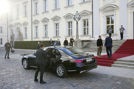 Empfang des Präsidenten der Ukraine im Schloss Bellevue in Berlin