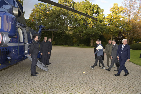 Empfang des Präsidenten der Ukraine im Schloss Bellevue in Berlin