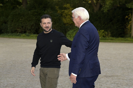 Empfang des Präsidenten der Ukraine im Schloss Bellevue in Berlin