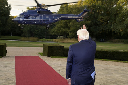 Empfang des Präsidenten der Ukraine im Schloss Bellevue in Berlin