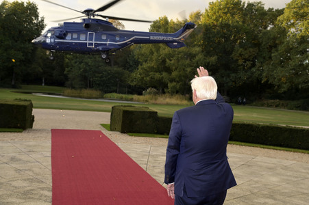 Empfang des Präsidenten der Ukraine im Schloss Bellevue in Berlin