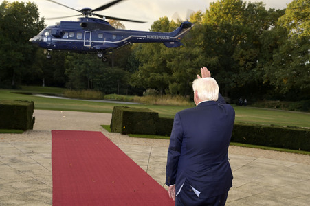 Empfang des Präsidenten der Ukraine im Schloss Bellevue in Berlin