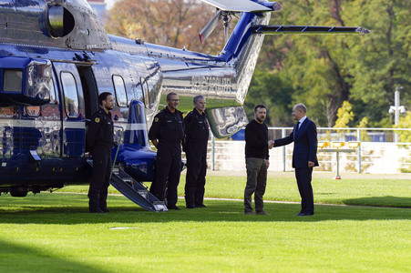 Empfang des Präsidenten der Ukraine in Berlin