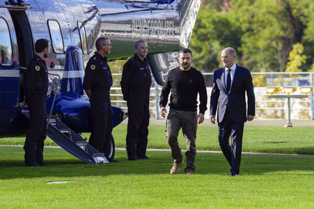 Empfang des Präsidenten der Ukraine in Berlin