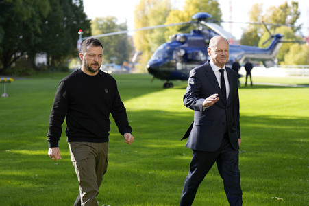 Empfang des Präsidenten der Ukraine in Berlin