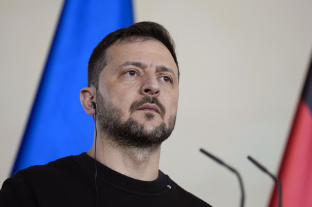 Empfang des Präsidenten der Ukraine in Berlin