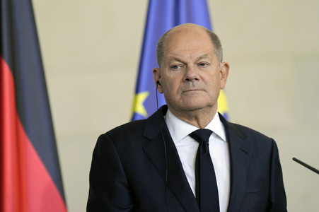 Empfang des Präsidenten der Ukraine in Berlin