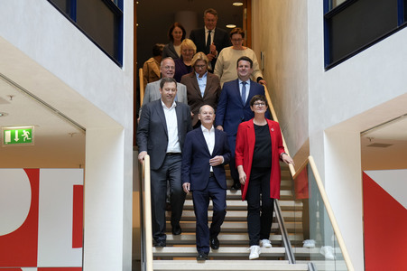 Klausur des SPD-Parteivorstandes in Berlin