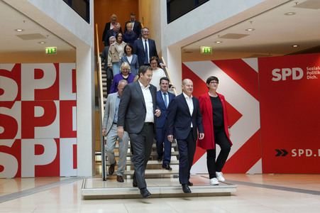 Klausur des SPD-Parteivorstandes in Berlin