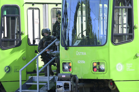 Großübung Terroranschlag in Hannover
